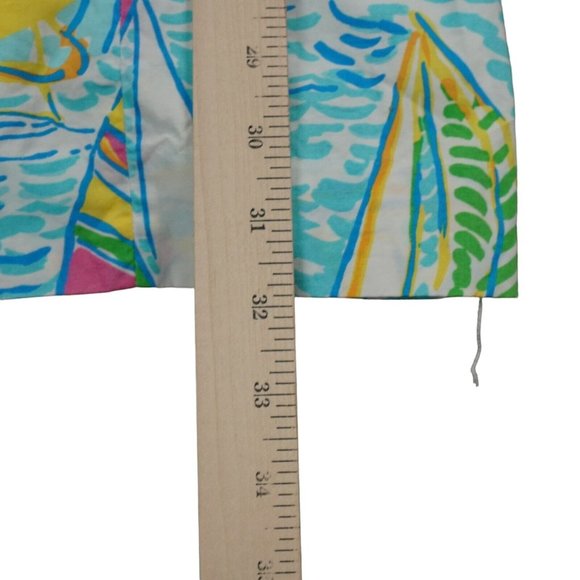 Lilly Pulitzer Dress Size 0 You Gotta Regatta Sailboats Strapless Franco Dress - Picture 6 of 13